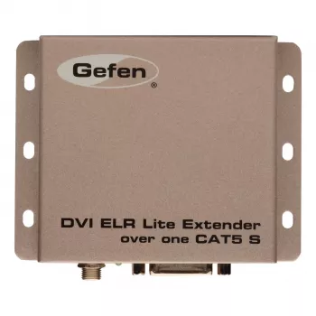 Gefen DVI ELR-Lite -jatko CAT5:n yli, lähetin- ja vastaanotinyksiköt