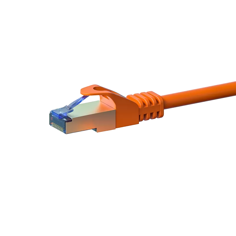 DSIT CAT 6a S/FTP LSOH -verkkokaapeli 10 m oranssi DC-6A6-100