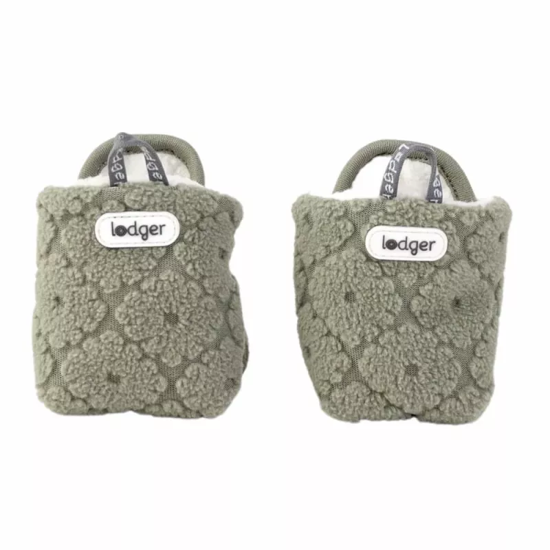 Lodger Slipper Folklore fleece-vauvatohvelit, Elm, 12-18 kuukautta