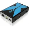 Adder AdderLink X100 VGA USB Audio KVM-jatkain sarja CATx kautta 100 m asti (X100A-USB/P-IEC)