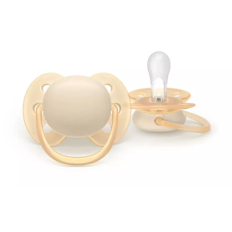 Philips Avent Ultra Soft tuttipullo neutraali, 0-6 kuukautta, 2 kpl:n pakkaus