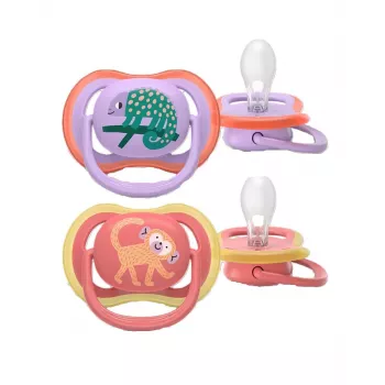 Philips AVENT Ultra Air Deco tuttipullo, 18M+, tytöt, 2 kpl:n pakkaus