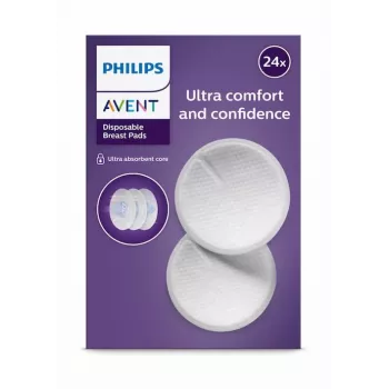 Philips Avent kertakäyttöiset imetysliivinsuojat (24 kpl:n pakkaus)