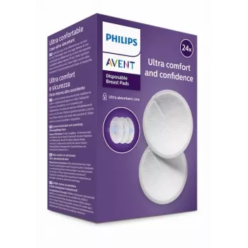 Philips Avent kertakäyttöiset imetysliivinsuojat (24 kpl:n pakkaus)