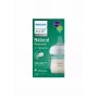 Philips Avent Natural Response lasinen tuttipullo 125 ml vastasyntyneen imukkeella, 0m+