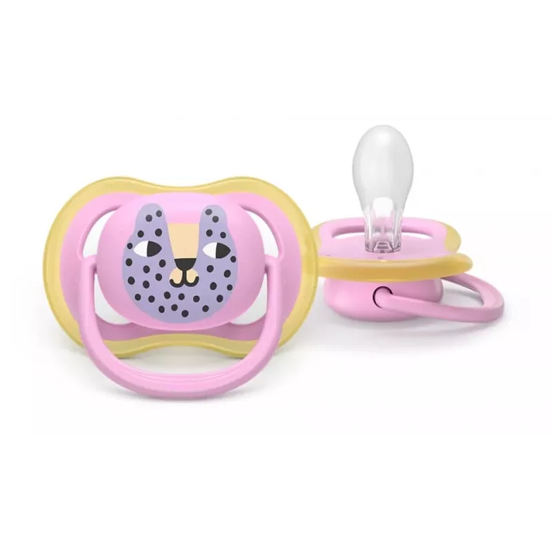 Philips Avent Ultra Air tuttipullo 6-18 kuukautta, 2 kpl:n pakkaus, tytöt