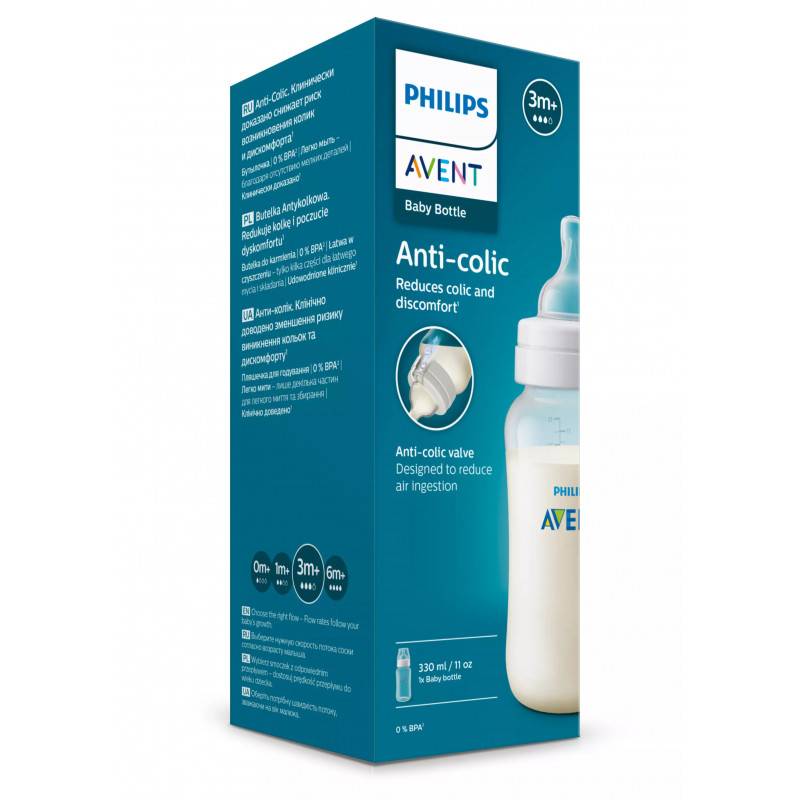 Philips Avent Anti-Colic tuttipullo 330 ml, 3m+