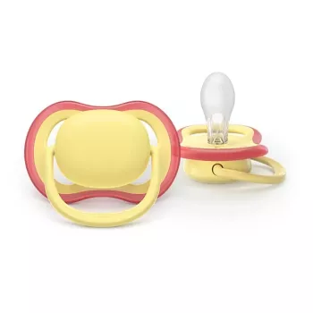 Philips Avent Ultra Air tuttipullo 0-6 kuukautta, 2 kpl:n pakkaus, tytöt