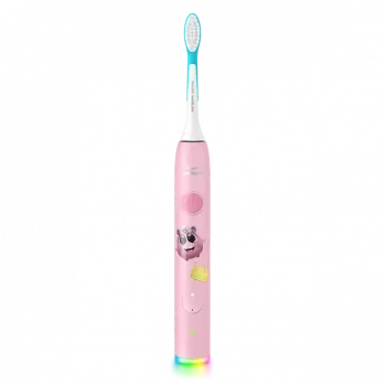 Philips Sonicare For Kids Bluetooth-yhteensopiva sonic sähköhammasharja, vaaleanpunainen