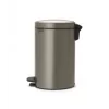 Brabantia NewIcon 12L tretmülleimer, platina