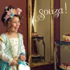 Souza! prinsessa Josephina asu-mekko tytöille 3-4 vuotta - vaaleanpunainen/rose gold