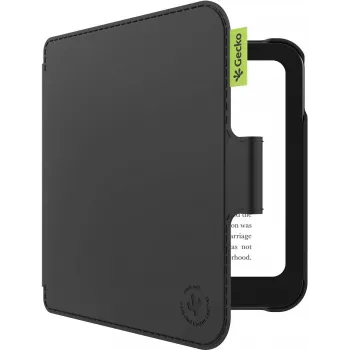 Gecko Covers Cactus kotelo Kobo Libra Colour & Tolino Vision Color -laitteelle - musta V4CL2557C1