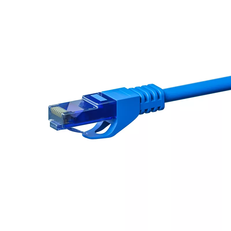 DSIT CAT6a verkkokaapeli 100% kupari - U/UTP - 5 metriä - sininen (DC-U6A4-050)