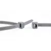 WKK harmaat polyamidinippusiteet 100 x 2,5 mm, 100 kpl:n pakkaus (11032871)