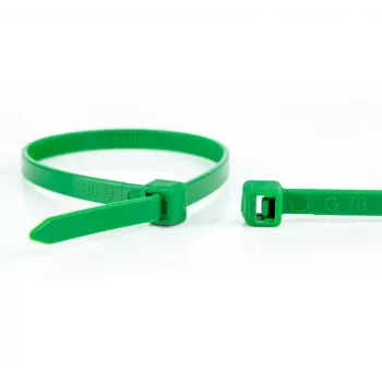 WKK vihreät polyamidinippusiteet 300 x 3,6 mm, 100 kpl:n pakkaus 110194571