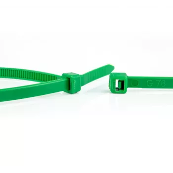 WKK vihreät polyamidinippusiteet 300 x 3,6 mm, 100 kpl:n pakkaus 110194571
