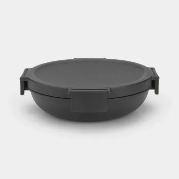 Brabantia Make & Take lounaskulho 1L tummanharmaa