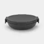 Brabantia Make & Take lounaskulho 1L tummanharmaa