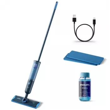 Philips OneUp Series 3000 langaton sähköinen kovien lattioiden pesuri, Deep Blue