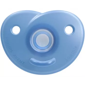 Philips Avent Soothie silikonitutti silikonisuojuksella, 0-6 kuukautta, 2 kpl:n pakkaus