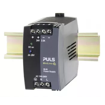 PULS MiniLine ML60.242 DIN-kiskovirranlähde 24V DC 2,5A 60W