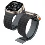 Spigen Athlex Air M ranneke Apple Watch 44/45/46/49mm – musta/harmaa