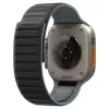 Spigen Athlex Air M ranneke Apple Watch 44/45/46/49mm – musta/harmaa