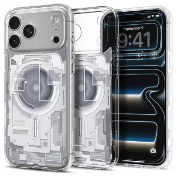 Spigen Ultra Hybrid MagSafe iPhone 17 Pro Max / 18 Pro Max Zero One valkoinen