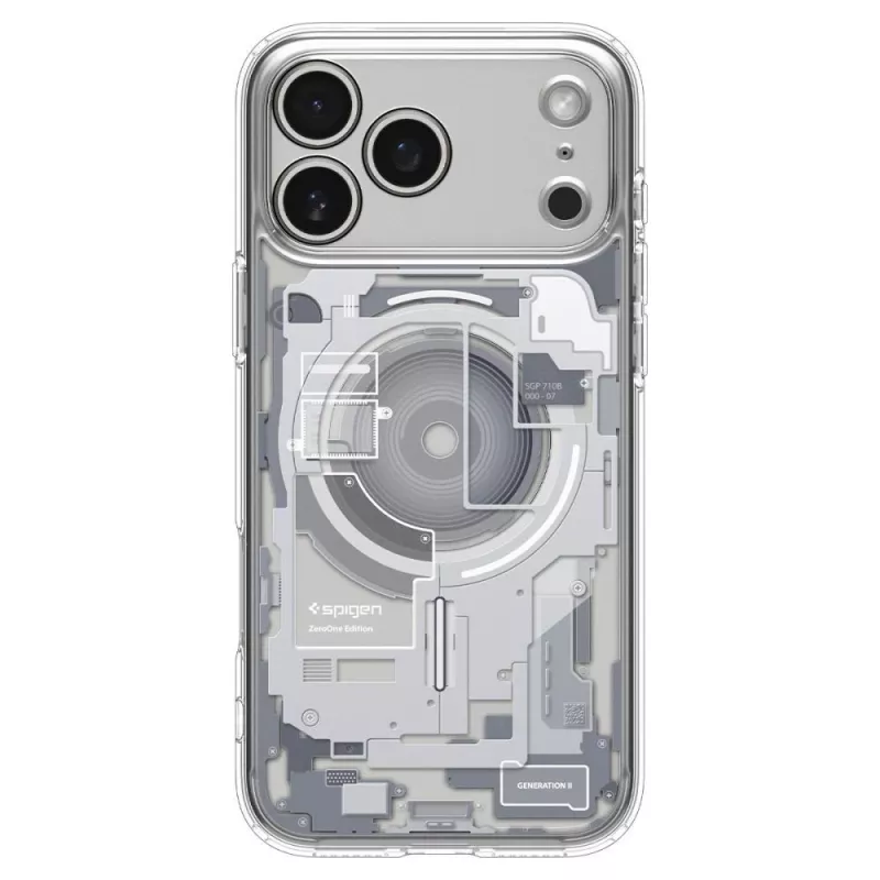 Spigen Ultra Hybrid MagSafe iPhone 17 Pro Max / 18 Pro Max Zero One valkoinen