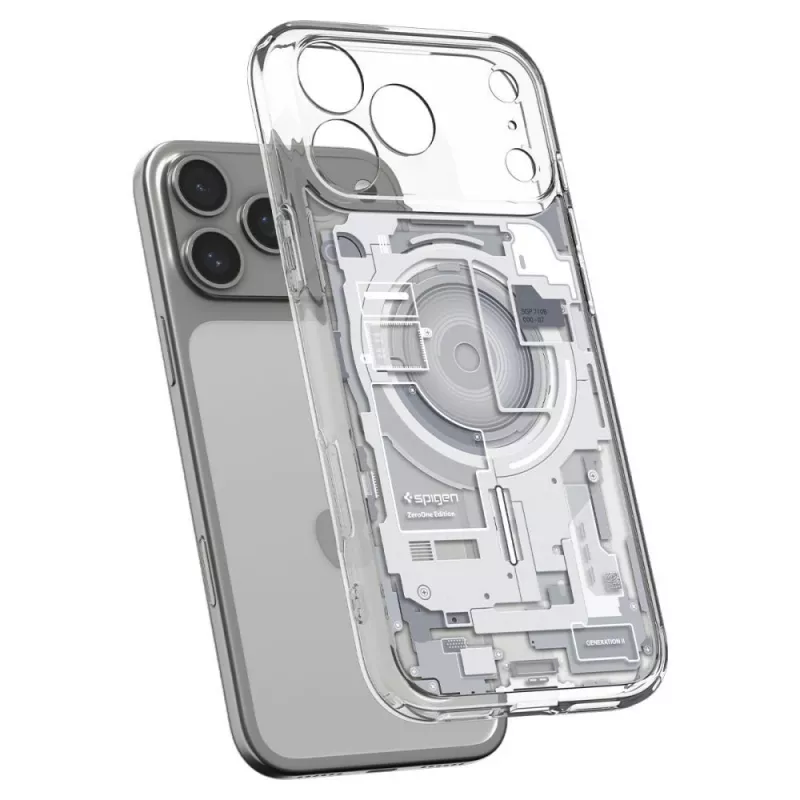 Spigen Ultra Hybrid MagSafe iPhone 17 Pro Max / 18 Pro Max Zero One valkoinen