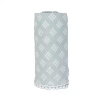 Lodger Swaddle Tribe musliinipuuvillainen kapaloliina 120x120 cm Ice Flow