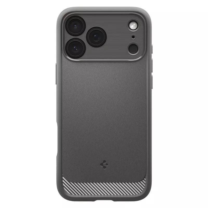 Spigen Rugged Armor Mag MagSafe -kotelo iPhone 17 Pro / 18 Pro - harmaa