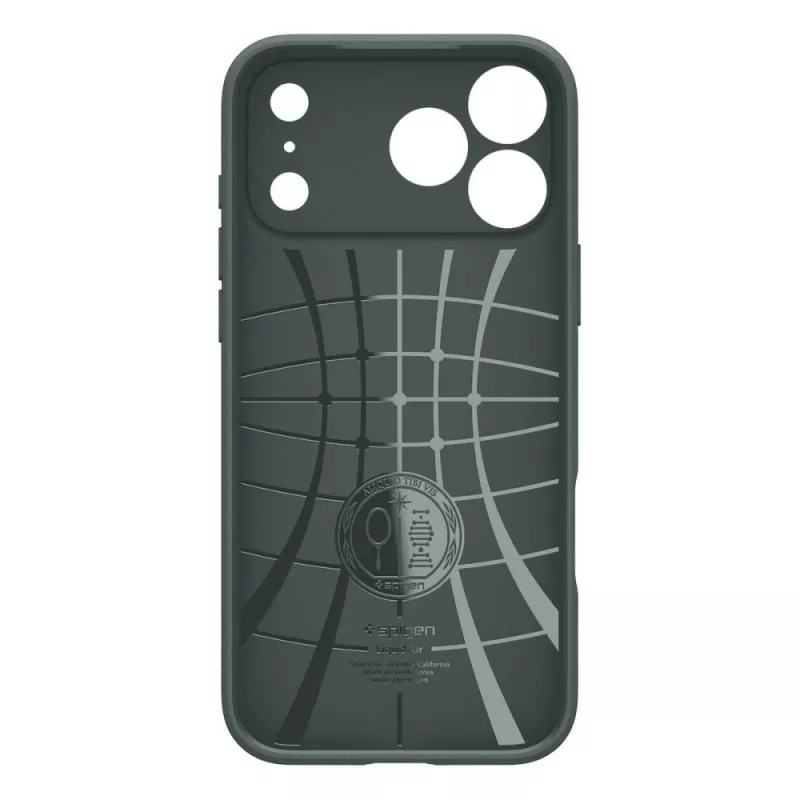 Spigen Liquid Air -kotelo iPhone 17 Pro / 18 Pro - Abyss Green