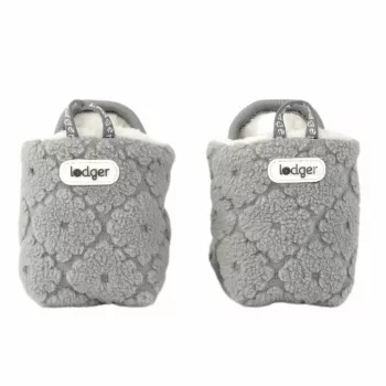 Lodger Slipper Folklore Fleece vauvan tossut, Drizzle, 12-18 kuukautta
