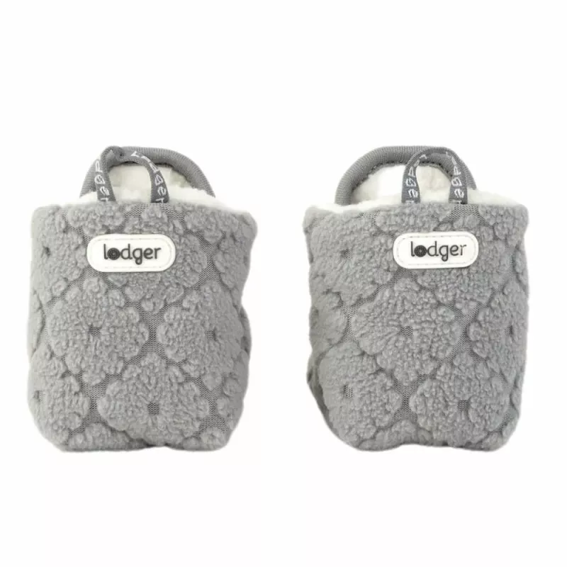 Lodger Slipper Folklore Fleece vauvan tossut, Drizzle, 12-18 kuukautta