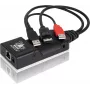 ADDER ALIF101T-DP DisplayPort KVM-jatko lähetin Cat5e/6/7 kautta - 2560x1600, USB 2.0, audio, musta alumiini