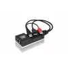 ADDER ALIF101T-DP DisplayPort KVM-jatko lähetin Cat5e/6/7 kautta - 2560x1600, USB 2.0, audio, musta alumiini