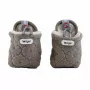 Lodger Buffalo Fleece vauvan tossut luistamattomalla pohjalla, ruskea, 6-12 kuukautta