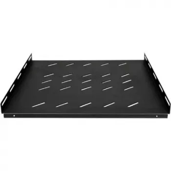 DSIT raskaan sarjan kiinteä asennushylly 1200 mm syville palvelinkaapeille – 1U – 100 kg (DS-SFH120)