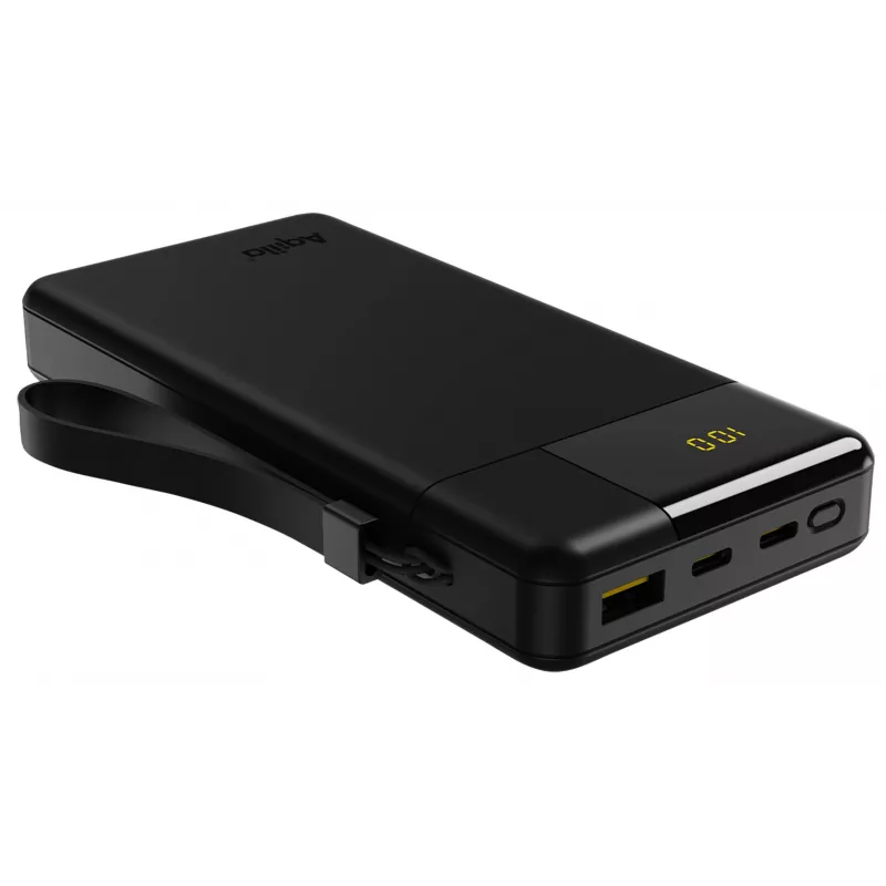 Aqiila Powerbird B20 20000 mAh varavirtalähde 20W PD & QC musta AQPBPBIB20BBK959