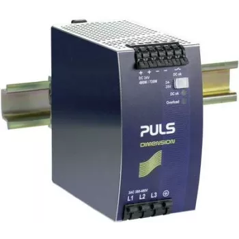 PULS QT20.241-C1 DIMENSION 3-vaiheinen DIN-kiskokiinnitteinen virtalähde 24V/20A/480W