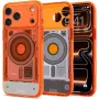 Spigen Ultra Hybrid Mag C1 -kotelo iPhone 17 Pro Max / 18 Pro Max – mandariini