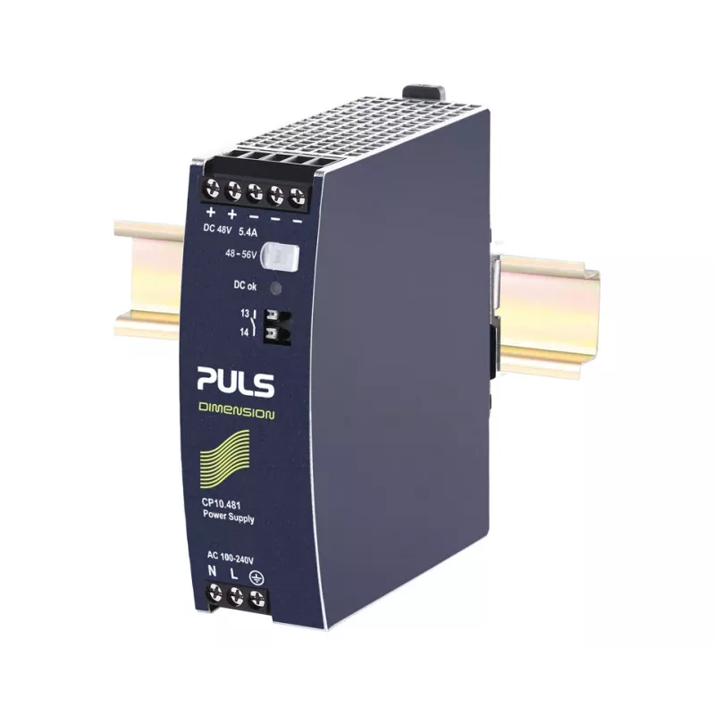 PULS CP10.481 DIN-kiskokiinnitteinen virtalähde 48V DC 5,4A 259W 1 lähtö