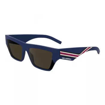 Karl Lagerfeld unisex KL6163S-401 aurinkolasit, musta kehys, harmaat linssit, 59/17/145 mm