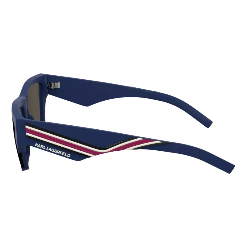 Karl Lagerfeld unisex KL6163S-401 aurinkolasit, musta kehys, harmaat linssit, 59/17/145 mm