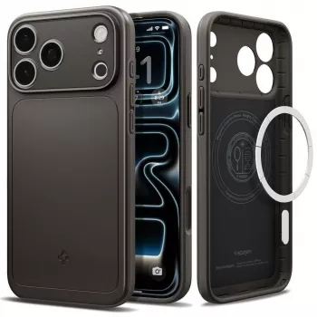 Spigen Thin Fit MagSafe -kotelo iPhone 17 Pro / 18 Pro – Gunmetal