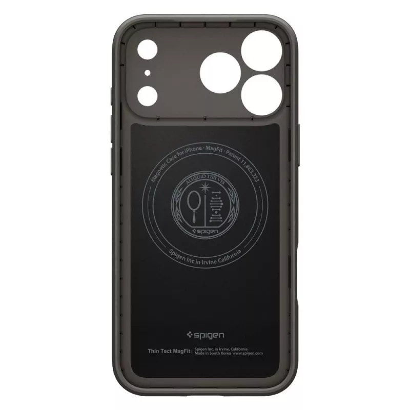 Spigen Thin Fit MagSafe -kotelo iPhone 17 Pro / 18 Pro – Gunmetal