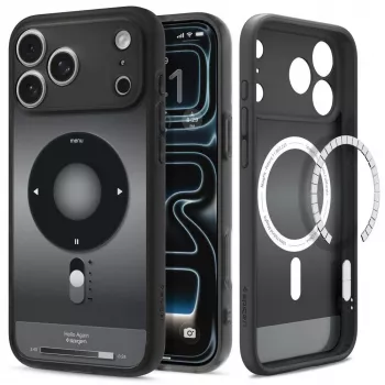 Spigen Ultra Hybrid Mag MagSafe -kotelo iPhone 18 Pro / 17 Pro - musta