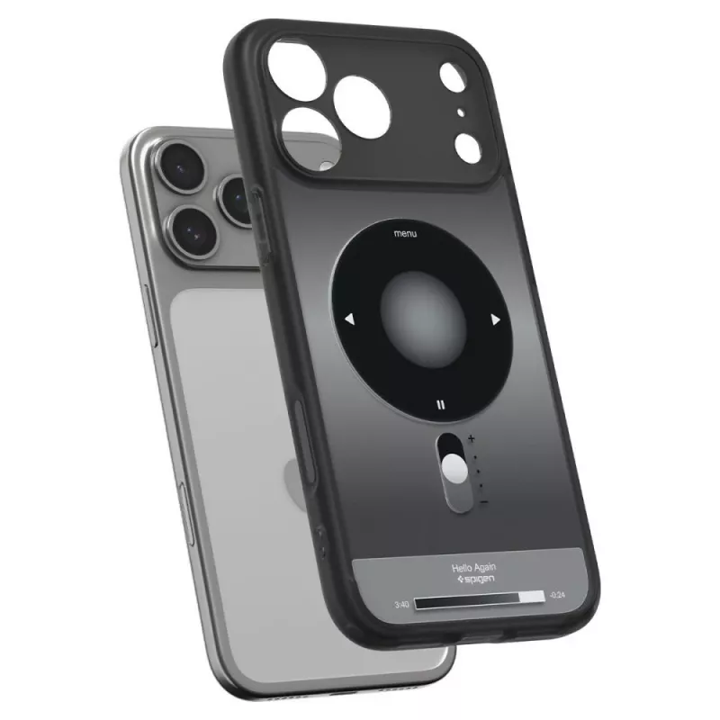 Spigen Ultra Hybrid Mag MagSafe -kotelo iPhone 18 Pro / 17 Pro - musta