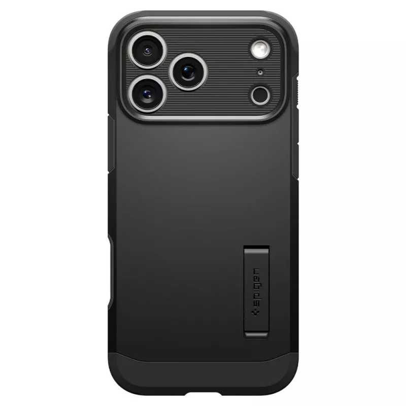 Spigen Tough Armor T MagSafe -kotelo iPhone 18 Pro / 17 Pro – musta